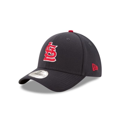 St. Louis Cardinals Gorra | New Era MLB Team Classic 39thirty Stretch Fit Cap Mexico - Negros